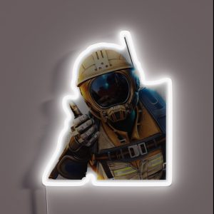 Satisfactory Engineer RGB Neon Sign