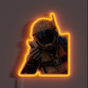 Satisfactory Engineer RGB Neon Sign