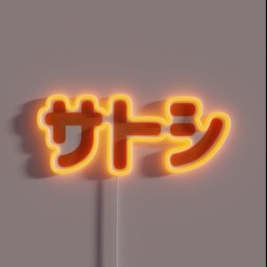 Satoshi RGB Neon Sign