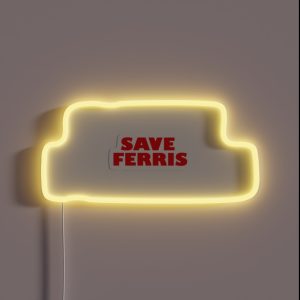 Save Ferris RGB Neon Sign
