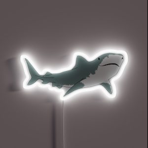 Save The Sharks RGB Neon Sign