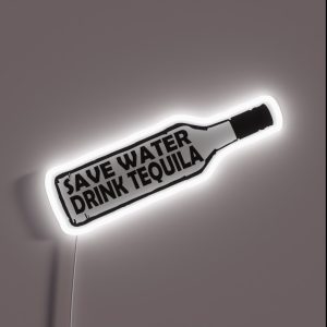 Save Water Drink Tequila RGB Neon Sign