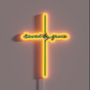 Saved RGB Neon Sign