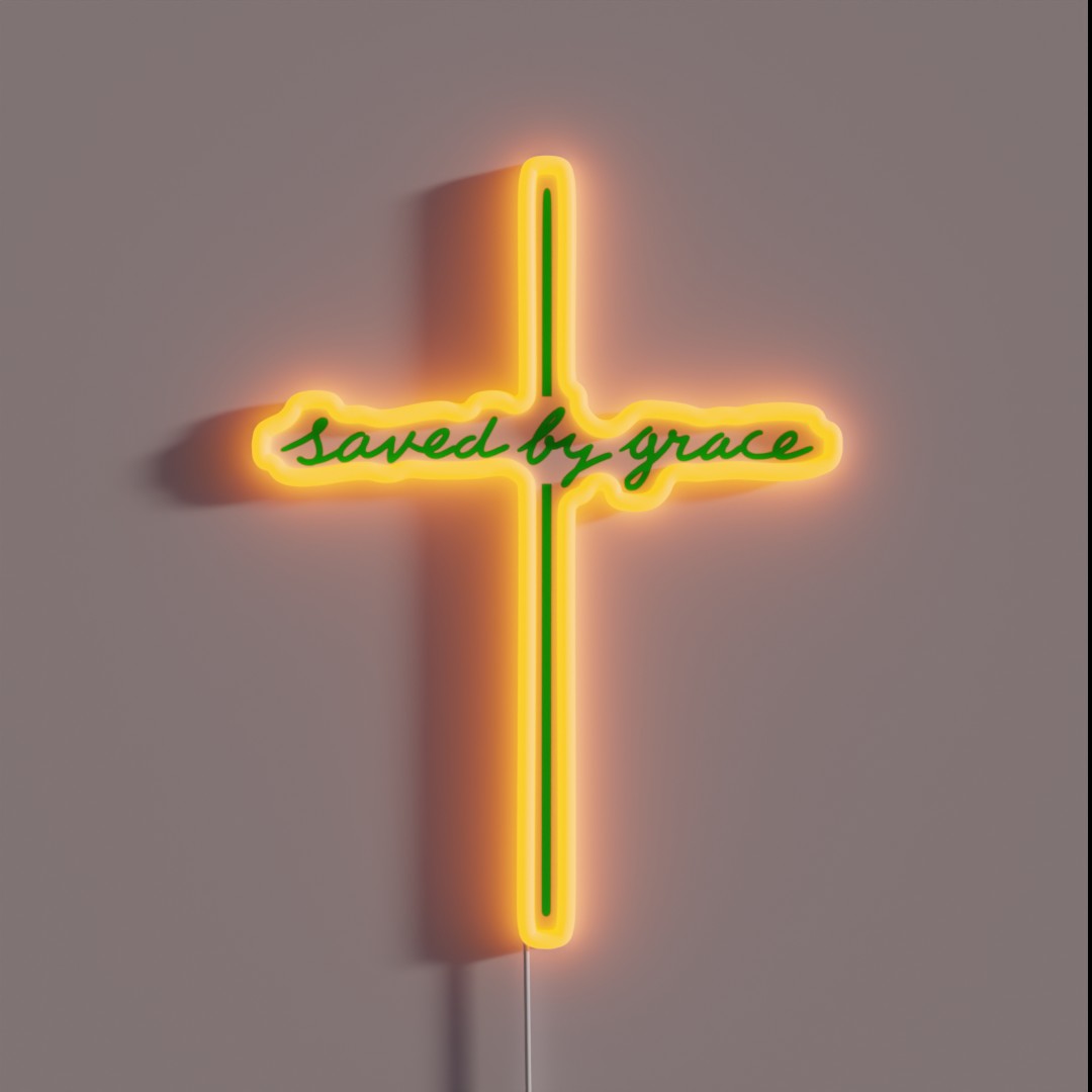 Saved RGB Neon Sign Saved RGB Neon Sign