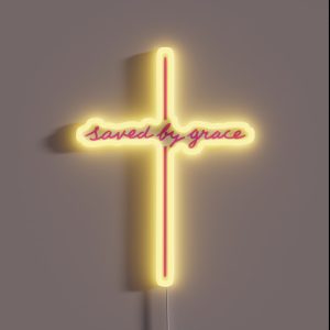Saved RGB Neon Sign