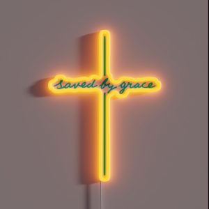 Saved RGB Neon Sign