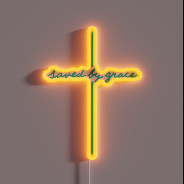 Saved RGB Neon Sign