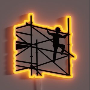 Scaffolder RGB Neon Sign