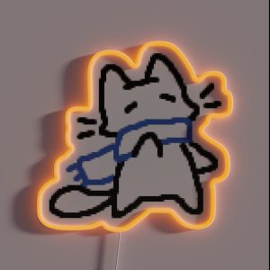 Scarf Kitty RGB Neon Sign Scarf Kitty RGB Neon Sign
