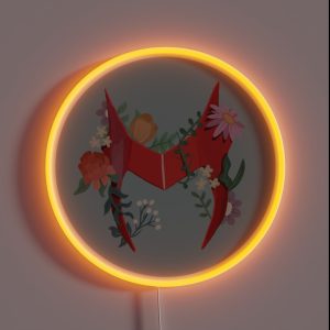 Scarlett Witch Headpiece With Flowers RGB Neon Sign Scarlett Witch Headpiece With Flowers RGB Neon Sign