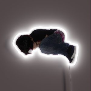 Scene Kid Crying RGB Neon Sign