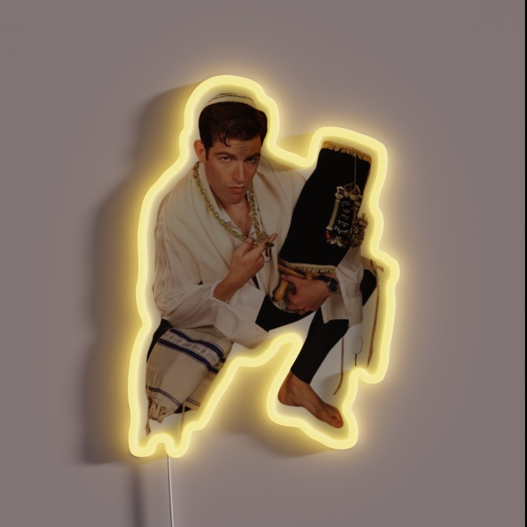 Schmidt Jewish Fit RGB Neon Sign Schmidt Jewish Fit RGB Neon Sign