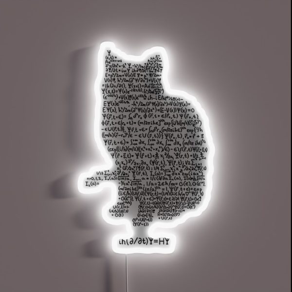 Schroedinger RGB Neon Sign