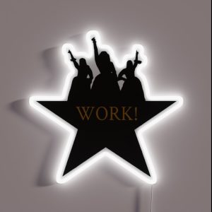 Schuyler Sisters Work RGB Neon Sign