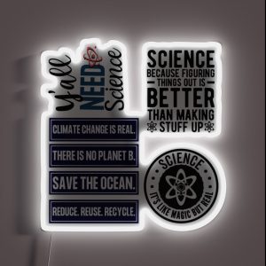 SCIENCE PACK RGB Neon Sign SCIENCE PACK RGB Neon Sign