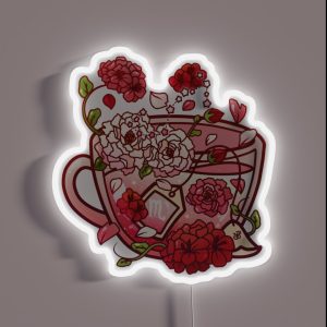 Scorpio Zodiac Teacup RGB Neon Sign