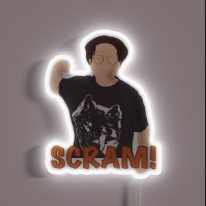 Scram Meme RGB Neon Sign Scram Meme RGB Neon Sign