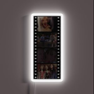 Scream Film Strip RGB Neon Sign Scream Film Strip RGB Neon Sign