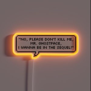 Scream Tatum RGB Neon Sign Scream Tatum RGB Neon Sign