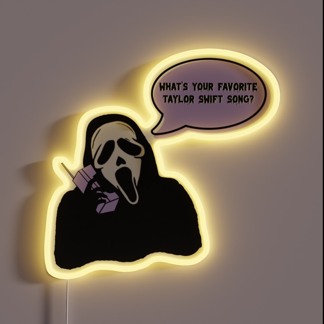 Scream Taylor S Version RGB Neon Sign Scream Taylor S Version RGB Neon Sign
