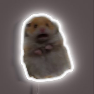 Screaming Hamster RGB Neon Sign Screaming Hamster RGB Neon Sign