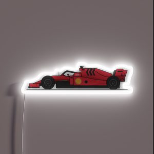 Scuderia Formula Car RGB Neon Sign Scuderia Formula Car RGB Neon Sign