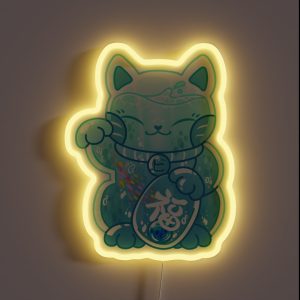Sea Manekineko RGB Neon Sign