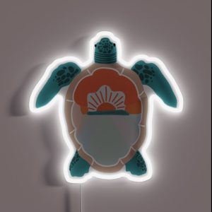 Sea Turtle RGB Neon Sign Sea Turtle RGB Neon Sign