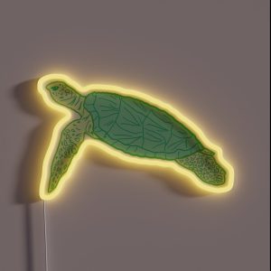 Sea Turtle RGB Neon Sign