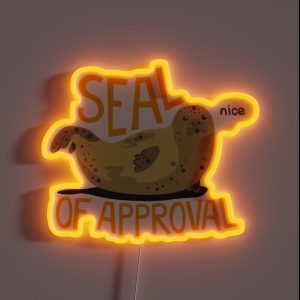 Seal Of Approval RGB Neon Sign