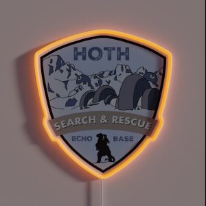 Search And Rescue RGB Neon Sign