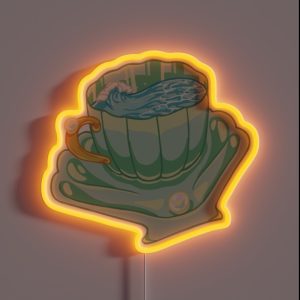 Seastorm In A Cup RGB Neon Sign Seastorm In A Cup RGB Neon Sign