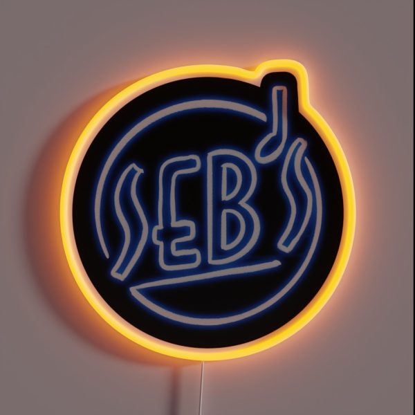 Seb S From La La Land Black RGB Neon Sign