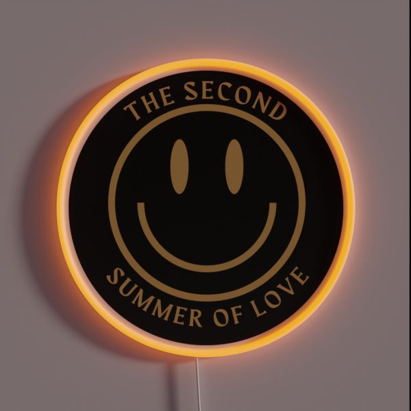 Second Summer Of Love RGB Neon Sign