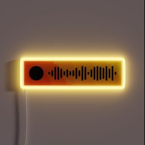 See You Again Tyler The Creator Spotify Scan Code RGB Neon Sign
