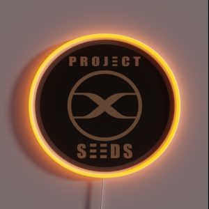 Seeds Logo Round RGB Neon Sign Seeds Logo Round RGB Neon Sign