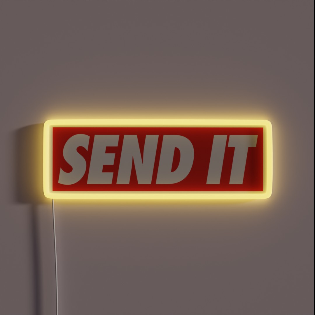 SEND IT RGB Neon Sign SEND IT RGB Neon Sign