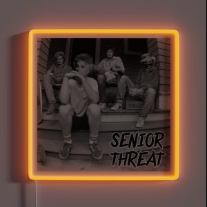 Senior Threat RGB Neon Sign Senior Threat RGB Neon Sign