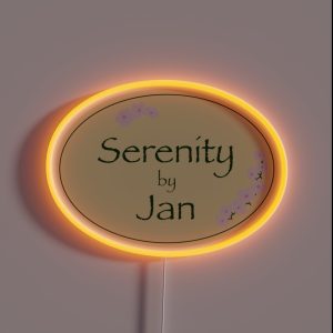 Serenity RGB Neon Sign