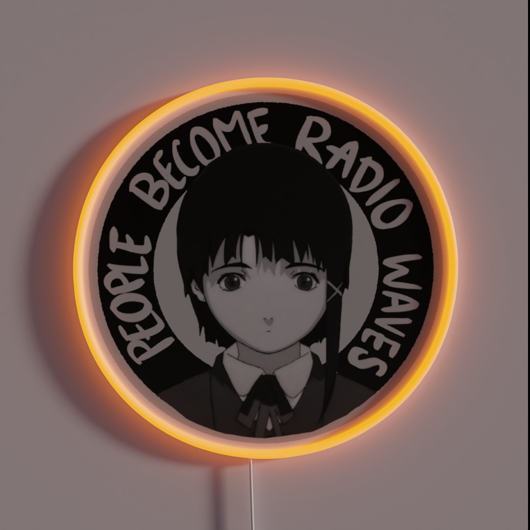 Serial Experiments Lain RGB Neon Sign Serial Experiments Lain RGB Neon Sign