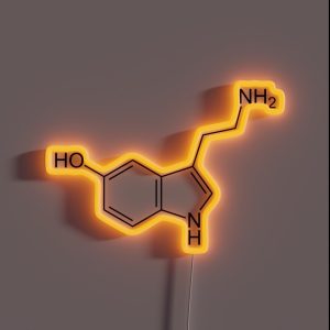 Serotonin RGB Neon Sign