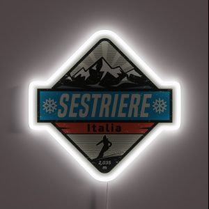 Sestriere Italy RGB Neon Sign
