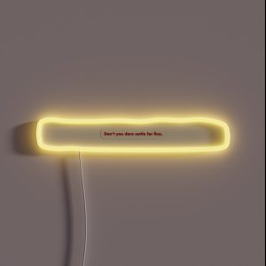 Settling RGB Neon Sign