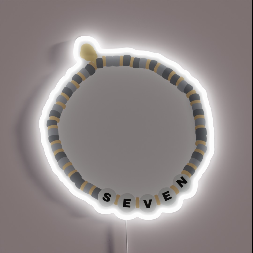 Seven Folklore Taylor Swift RGB Neon Sign Seven Folklore Taylor Swift RGB Neon Sign
