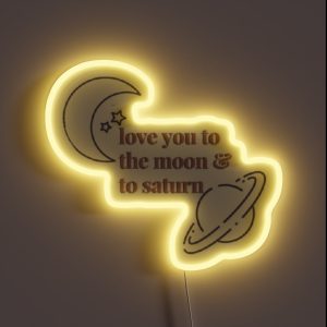 Seven Lyrics RGB Neon Sign