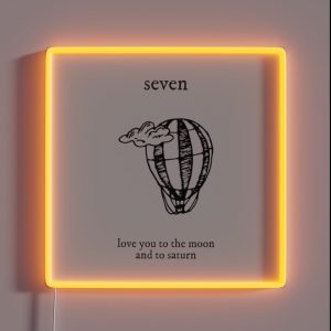 Seven RGB Neon Sign