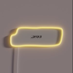 Seven RGB Neon Sign Seven RGB Neon Sign