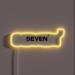 Seven RGB Neon Sign