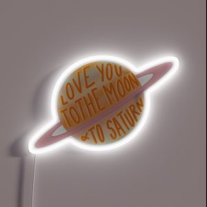 Seven Taylor Swift Folklore RGB Neon Sign