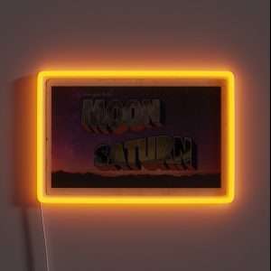 Seven Vintage Postcard RGB Neon Sign Seven Vintage Postcard RGB Neon Sign